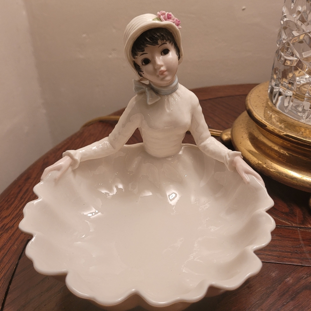 Huldah by W. Goebel W. Germany Trinket Dish Bowl